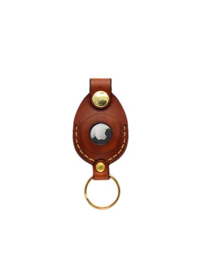 AIRTAG HOLDER - Tan