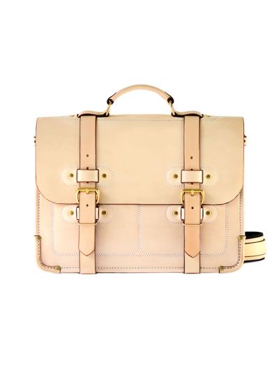 BUSINESS BRIEFCASE - 2 Natural Medium