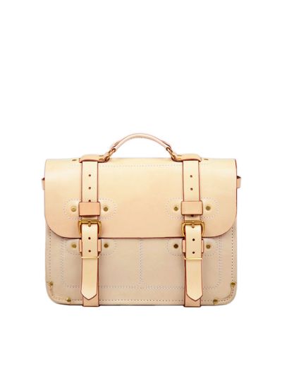 BUSINESS BRIEFCASE - 2 Natural Small