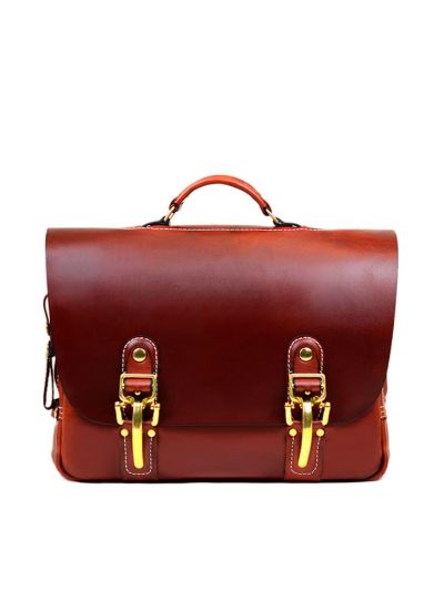 HEIRLOOM MESSENGER - 2 Tan Medium