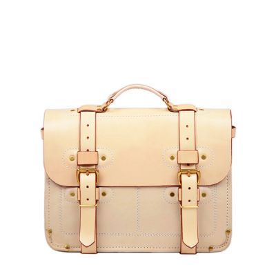 BUSINESS BRIEFCASE - 2 Natural Small