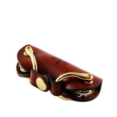 PALM KEY HOLDER - Tan