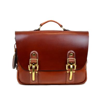 HEIRLOOM MESSENGER - 2 Tan Small