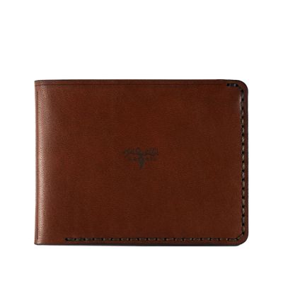 BI-FOLD WALLET - Brown