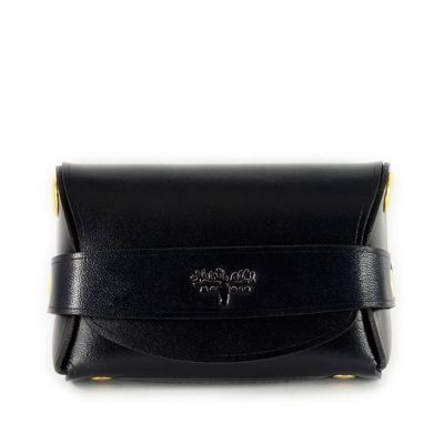 STITCH-LESS PALM WALLET - Black