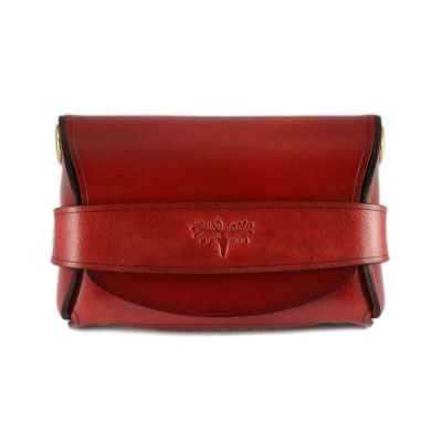 STITCH-LESS PALM WALLET - Red