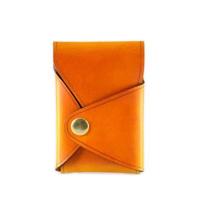 RIVET CARD HOLDER - Yellow