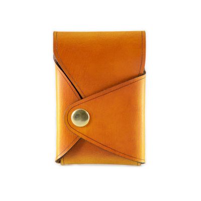 RIVET CARD HOLDER - Yellow