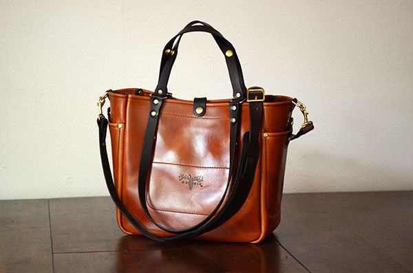 Adjustable Tote - Caramel