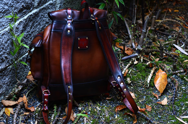 Vintage Backpack Large Aged