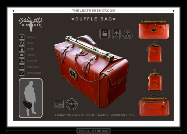 TheLeatherShop Duffel Bag